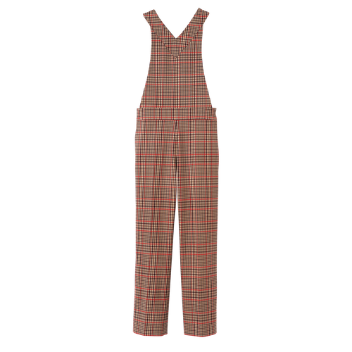 Kombinezon Longchamp Fall-Zimowe 2022 Kolekcja Wełna Women Jumpsuit Damskie Brązowe | 6285-QCKIN