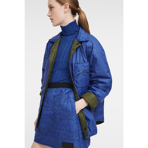 Kurtka Longchamp Fall-Zimowe 2022 Kolekcja Other Women Jackets Damskie Kolorowe | 5709-AFBNP