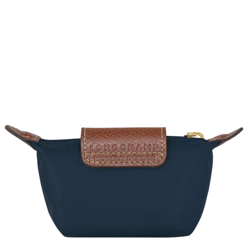 Portmonetki Longchamp Le Pliage Original Płócienne, Recycled canvas Women Coin Purses Damskie Niebieskie | 1807-QGWVP