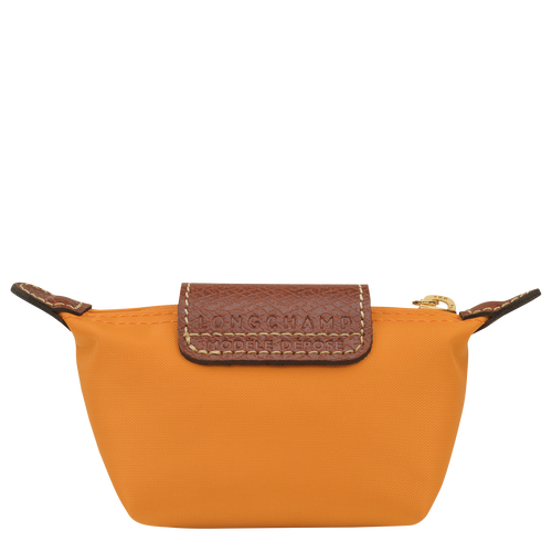 Portmonetki Longchamp Le Pliage Original Płócienne, Recycled canvas Women Coin Purses Damskie Pomarańczowe | 6407-UVHFG