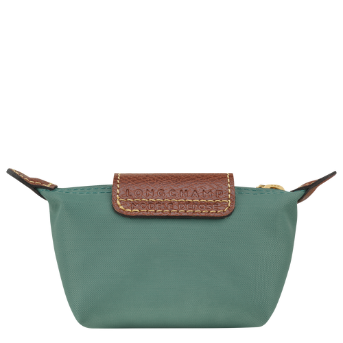 Portmonetki Longchamp Le Pliage Original Płócienne, Recycled canvas Women Coin Purses Damskie Zielone | 7469-NJFXI