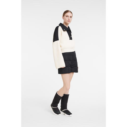 Swetry Longchamp Fall-Zimowe 2022 Kolekcja Wełna Women Sweaters Damskie Beżowe | 7185-GPLKB