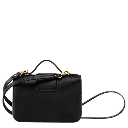 Torba Crossbody Longchamp Box-Trot XS Skórzane Women Crossbody Plecaki Damskie Czarne | 0697-TFPED