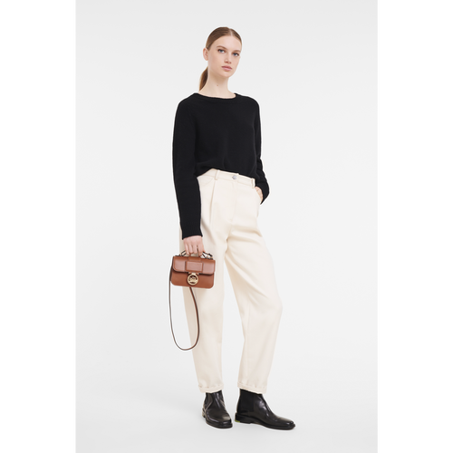 Torba Crossbody Longchamp Box-Trot XS Skórzane Women Crossbody Plecaki Damskie Brązowe | 0862-CAWOL