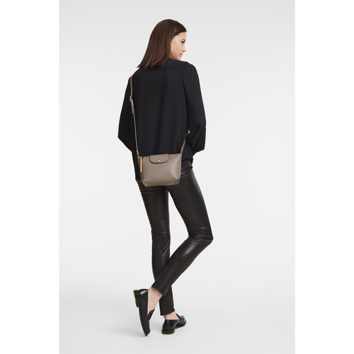 Torba Crossbody Longchamp Le Pliage City Płócienne Women Crossbody Plecaki Damskie Beżowe | 4175-DKITF