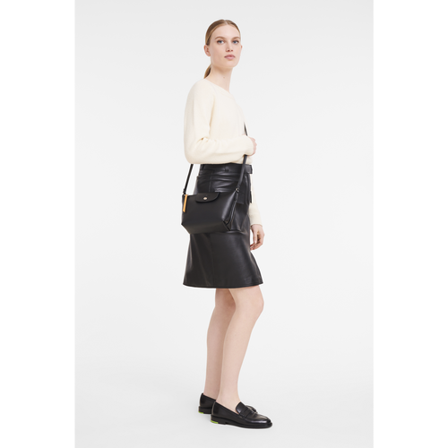 Torba Crossbody Longchamp Le Pliage City Płócienne Women Crossbody Plecaki Damskie Czarne | 7812-GABEX