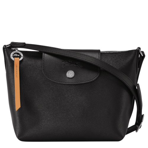 Torba Crossbody Longchamp Le Pliage City Płócienne Women Crossbody Plecaki Damskie Czarne | 7812-GABEX