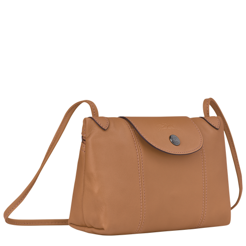 Torba Crossbody Longchamp Le Pliage Cuir Skórzane Women Crossbody Plecaki Damskie Beżowe | 0973-JDEOS