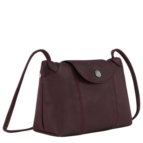 Torba Crossbody Longchamp Le Pliage Cuir Skórzane Women Crossbody Plecaki Damskie Czerwone | 3504-WYJRT