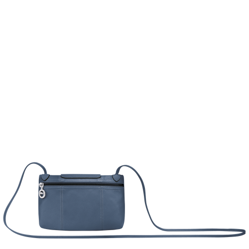 Torba Crossbody Longchamp Le Pliage Cuir Skórzane Women Crossbody Plecaki Damskie Niebieskie | 7614-NBVXQ