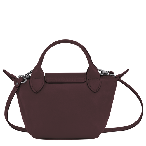 Torba Crossbody Longchamp Le Pliage Cuir Skórzane Women Crossbody Plecaki Damskie Czerwone | 7690-CIYQL