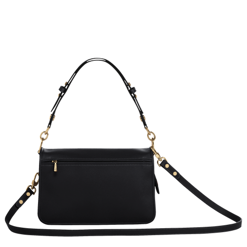 Torba Crossbody Longchamp Mademoiselle S Skórzane Women Crossbody Plecaki Damskie Czarne | 7862-ZYNSC