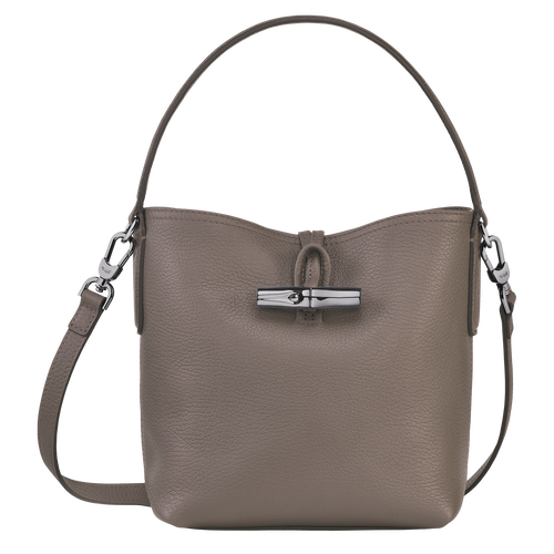 Torba Crossbody Longchamp Roseau Essential S Skórzane Women Crossbody Plecaki Damskie Szare | 4603-UOIRE