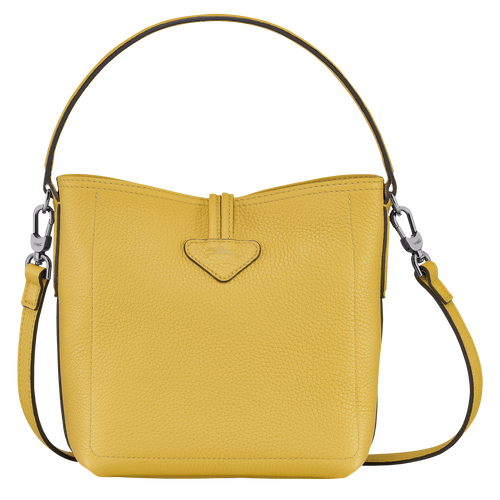 Torba Crossbody Longchamp Roseau Essential S Skórzane Women Crossbody Plecaki Damskie Żółte | 8271-MGYAI