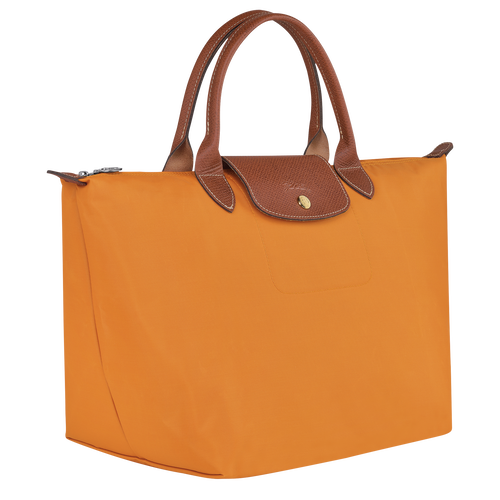 Torebki Longchamp Le Pliage Original M Płócienne, Recycled canvas Women Handbag Damskie Pomarańczowe | 2156-UDTFV