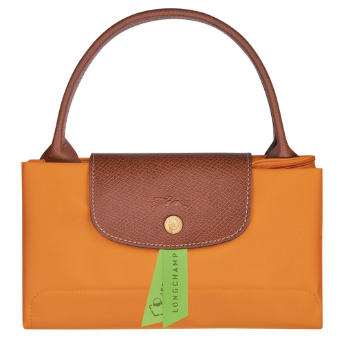 Torebki Longchamp Le Pliage Original M Płócienne, Recycled canvas Women Handbag Damskie Pomarańczowe | 2156-UDTFV