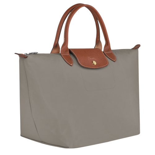 Torebki Longchamp Le Pliage Original M Płócienne, Recycled canvas Women Handbag Damskie Szare | 5430-JCMDA