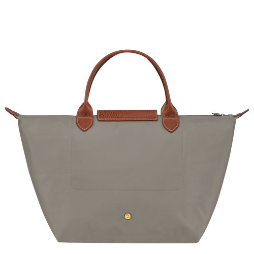 Torebki Longchamp Le Pliage Original M Płócienne, Recycled canvas Women Handbag Damskie Szare | 5430-JCMDA