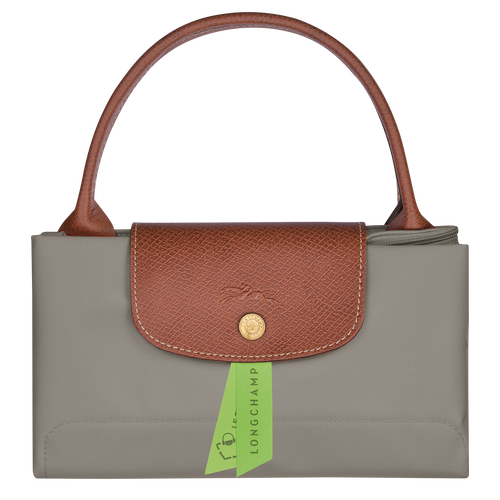 Torebki Longchamp Le Pliage Original M Płócienne, Recycled canvas Women Handbag Damskie Szare | 5430-JCMDA