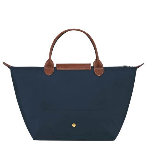 Torebki Longchamp Le Pliage Original M Płócienne, Recycled canvas Women Handbag Damskie Niebieskie | 6951-RQJEV