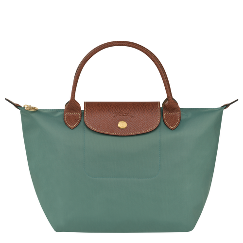 Torebki Longchamp Le Pliage Original S Płócienne, Recycled canvas Women Handbag Damskie Zielone | 0468-TGUZJ