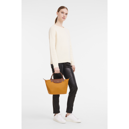 Torebki Longchamp Le Pliage Original S Płócienne, Recycled canvas Women Handbag Damskie Pomarańczowe | 6351-FJWUO