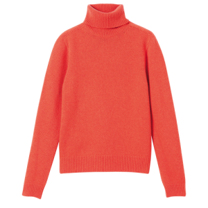 Swetry Longchamp Fall-Zimowe 2022 Kolekcja Wełna Women Sweaters Damskie Pomarańczowe | 4639-RWTKV