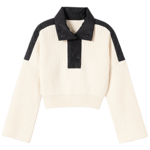 Swetry Longchamp Fall-Zimowe 2022 Kolekcja Wełna Women Sweaters Damskie Beżowe | 7185-GPLKB