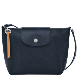 Torba Crossbody Longchamp Le Pliage City Płócienne Women Crossbody Plecaki Damskie Niebieskie | 2463-HBVNM