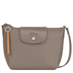 Torba Crossbody Longchamp Le Pliage City Płócienne Women Crossbody Plecaki Damskie Beżowe | 4175-DKITF