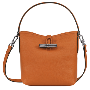 Torba Crossbody Longchamp Roseau Essential S Skórzane Women Crossbody Plecaki Damskie Pomarańczowe | 9604-XOPGZ