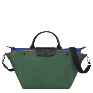 Torebki Longchamp Le Pliage Kolekcja M Płócienne Women Handbag Damskie Zielone | 7643-JGNUA