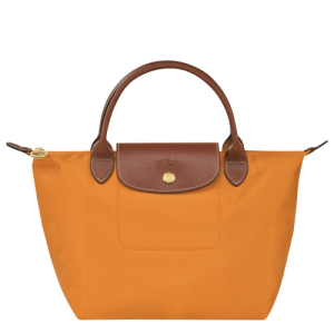 Torebki Longchamp Le Pliage Original S Płócienne, Recycled canvas Women Handbag Damskie Pomarańczowe | 6351-FJWUO