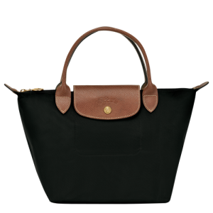 Torebki Longchamp Le Pliage Original S Płócienne, Recycled canvas Women Handbag Damskie Czarne | 6458-RMEFW